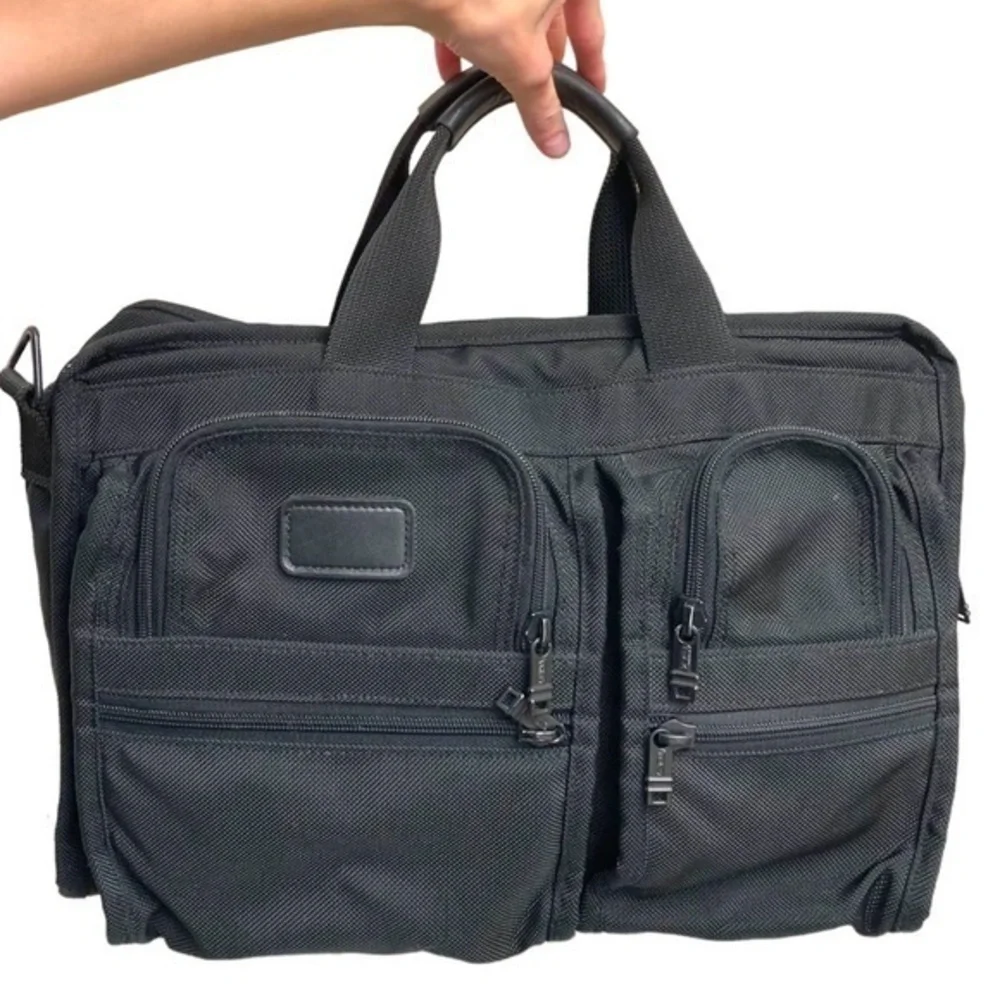Tumi alpha organize breifcase bag